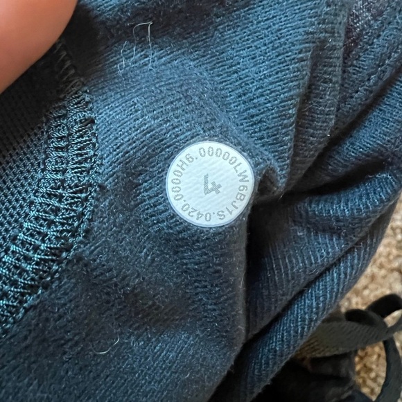 Lululemon Ready to Rulu Jogger Crop Heathered Submarine / Black - Picture 2 of 3